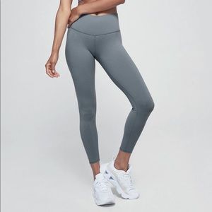 Alo Yoga Airbrush 7/8 Steel Blue High Waist Leggings Womens XS